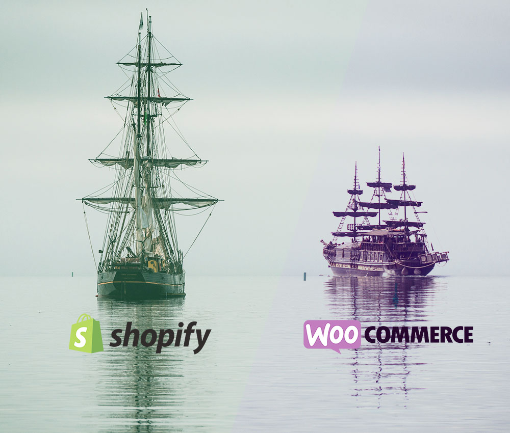 Shopify vs WooCommerce Online-Shop Plattformen