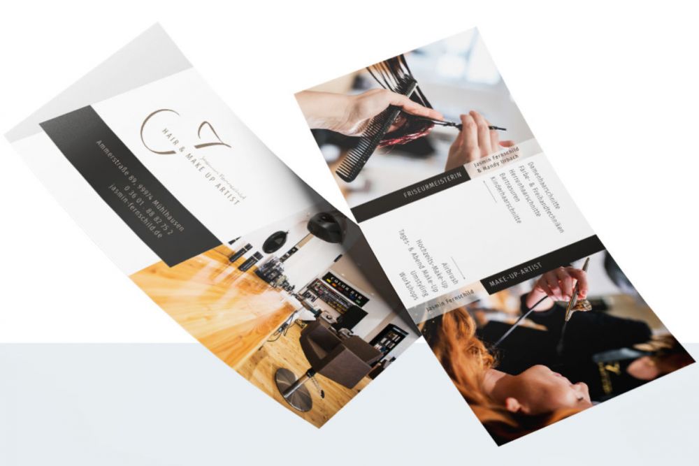 Flyer Jasmin Fernschild by Webflaggschiff